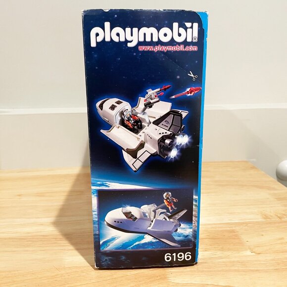 Playmobil 6196 Space Shuttle Ship City Action Rare Brand New 2014 Box Damage - Picture 3 of 5